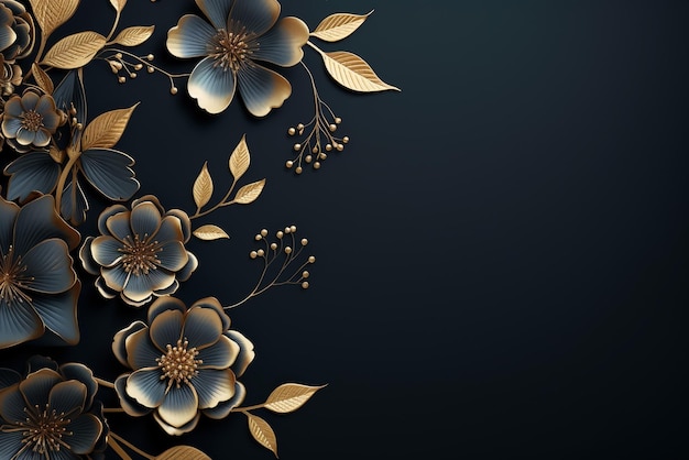 Photo luxury ornamental mandala design background in gold luxury wedding invitation ornamental floral