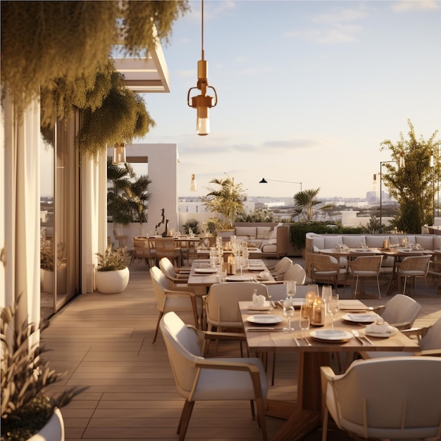 premium-ai-image-luxury-outdoor-dining-area-design