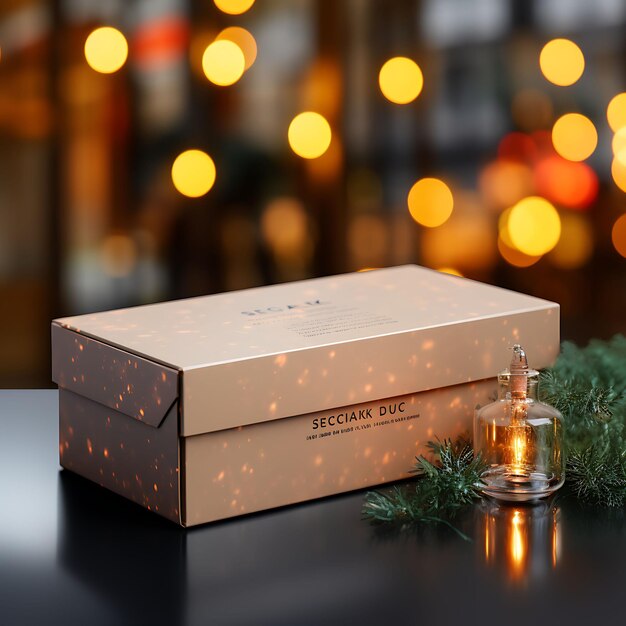 Luxury packaging scenes blending glamorous style with creative minimalist designs elegant expensive