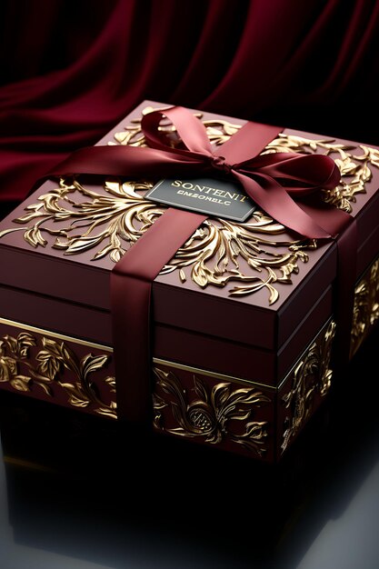 Luxury packaging scenes blending glamorous style with creative minimalist designs elegant expensive