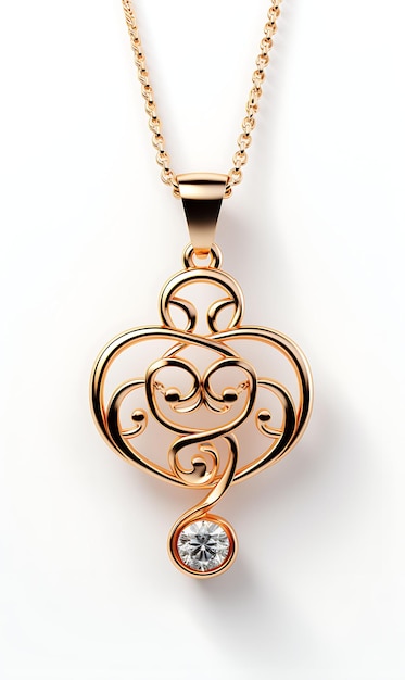 Photo luxury pendant design exquisite elegant and timeless statement piece for fashion connoisseurs