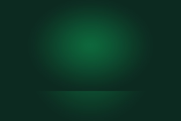 Luxury plain green gradient abstract studio background empty room with space for your text and picture