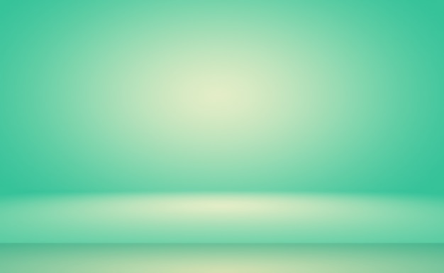 Luxury plain Green gradient abstract studio background empty room with space for your text and picture