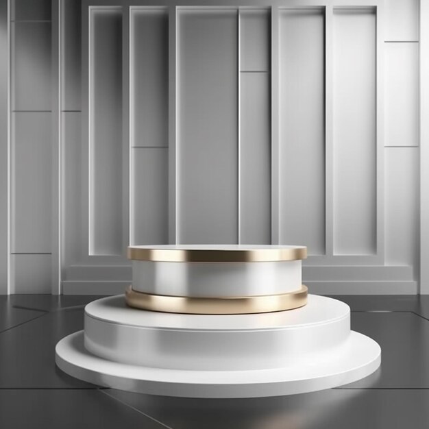 luxury podium for product presentation Abstract background