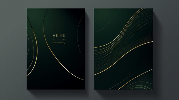 Luxury Premium menu design Product cover Package Bag Financial Annual report for Business brochure