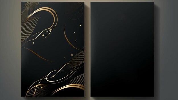 Luxury Premium menu designProduct cover Package BagFinancial Annual report for Business brochure