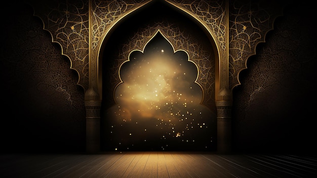 luxury ramadan background abstract background with traditional ornament