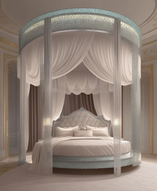 Luxury room with bed