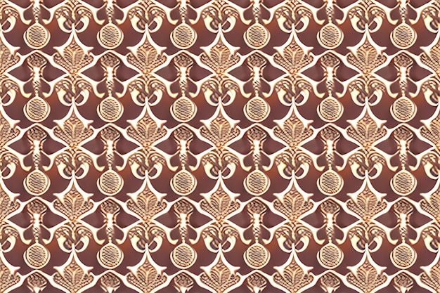 Luxury seamless pattern with with golden jewels diamonds and chains on white background