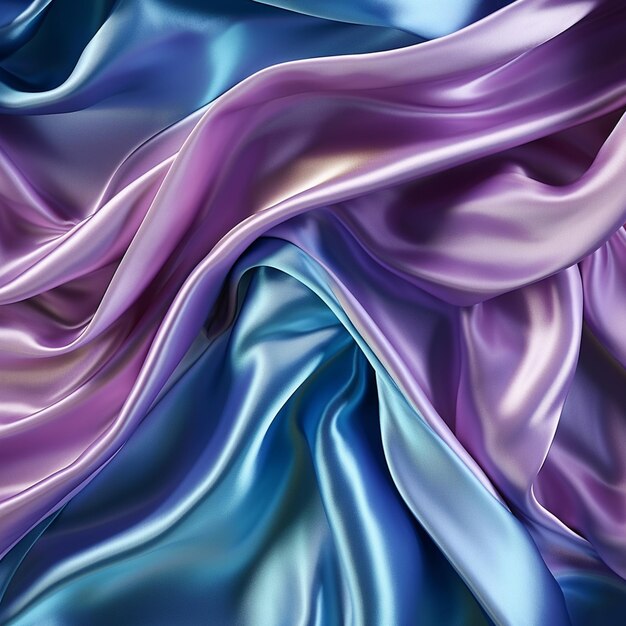 Luxury silk fabric texture background shiny satin textile