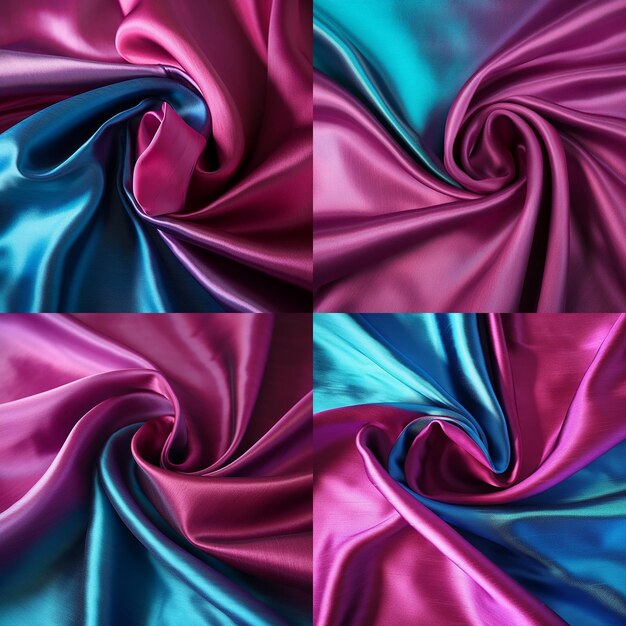 Luxury silk fabric texture background shiny satin textile