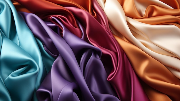 Premium AI Image | luxury silk