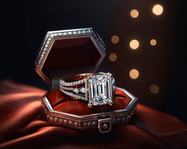 Luxury silver ring for men and women