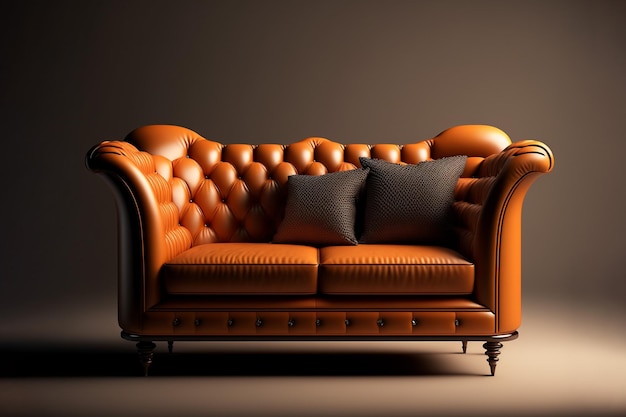 A luxury sofa design concept