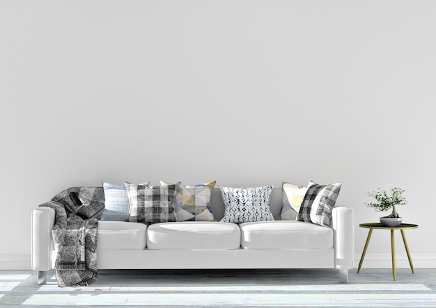 Photo luxury sofa set