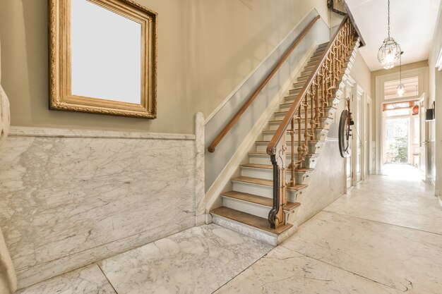 Luxury staircase hall