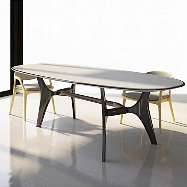 luxury style dining table