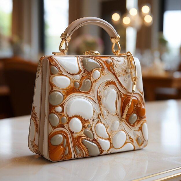 Photo luxury stylish handbag design