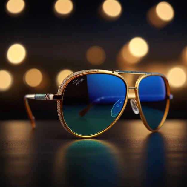 A luxury sunglasses for social media template design post