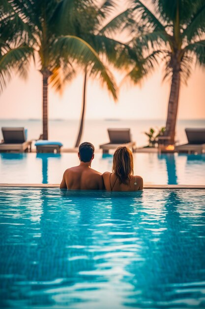 Luxury Travel Romantic Beach Getaway for Honeymoon Couples