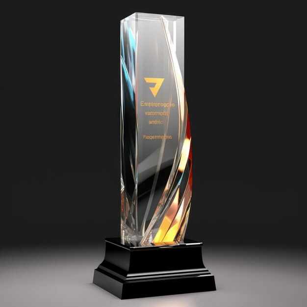 Photo luxury trophy futuristic design