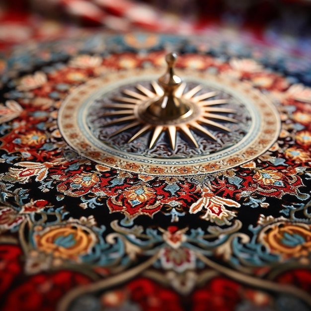 Photo luxury turkish carpet