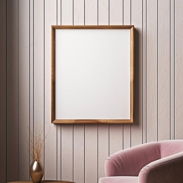 luxury wall frame mockup