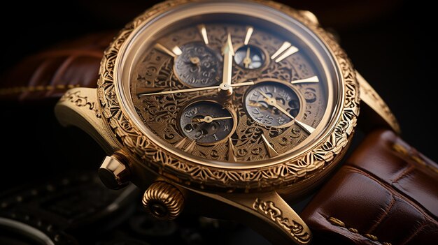 Premium AI Image | Luxury Watch Elegance