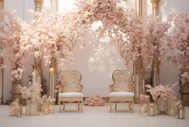 Luxury Wedding Venue Scene