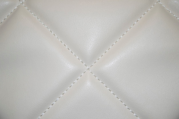 Photo luxury white leather texture or background