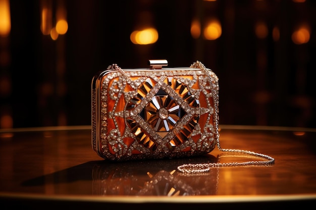 luxury women's purse