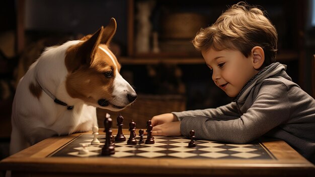 Фото Роскошные деревянные шахматы. оттачивайте стратегию и тактику в увлекательной игре в шахматы.