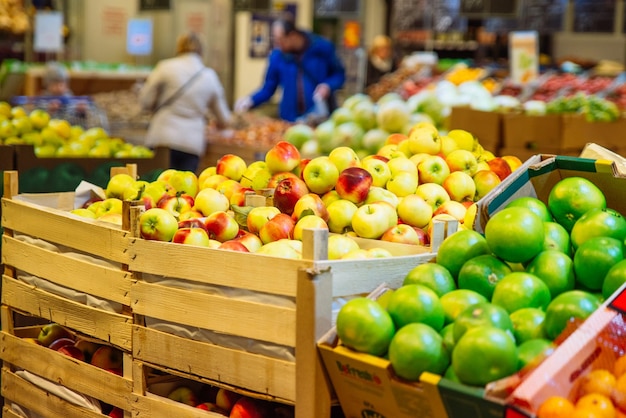 LVIV OEKRANE 6 oktober 2018 supermarkt winkelconcept