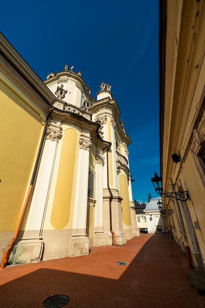 Lviv Ukraine August 8 2019 Archbishop Cathedral of St George the main Greek Catholic Cathedral