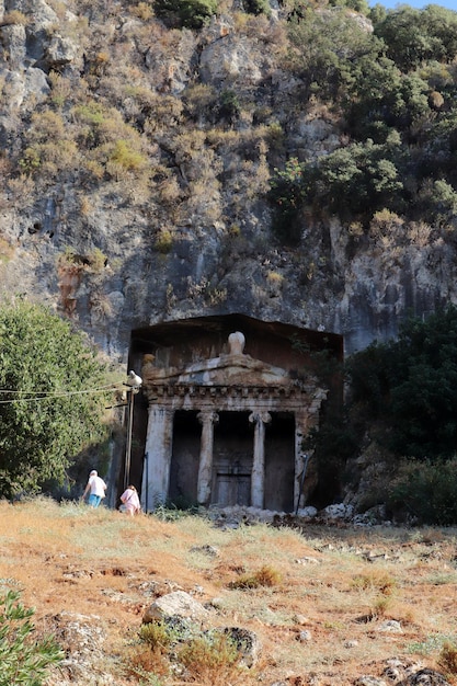 Lycische graven Turkije Fethiye Koning graven