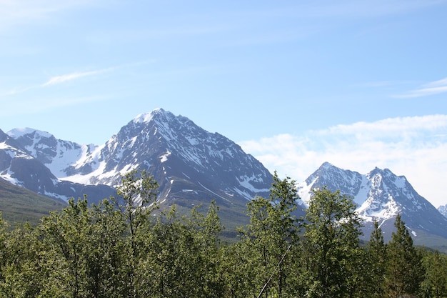 Lyngen Alpen Noorwegen