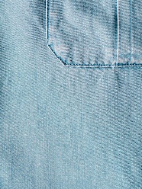 Lyocell or tencel blue denim pattern texture