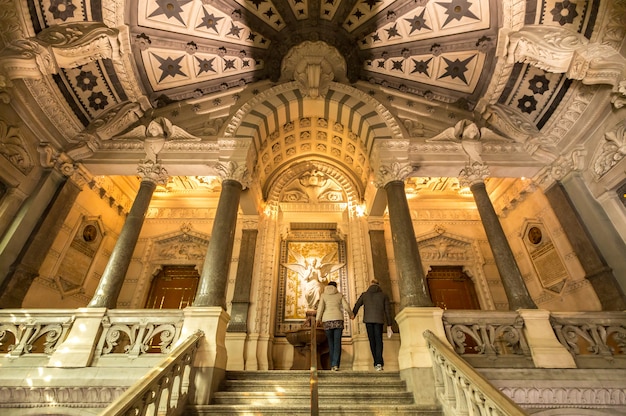 Foto chiesa di lione notre-dame de fourvière