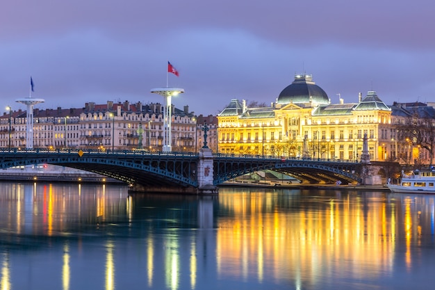 Lyon University bridge France