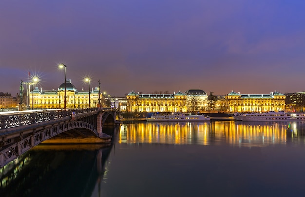 Lyon University bridge France