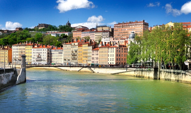 Vista di lione, francia