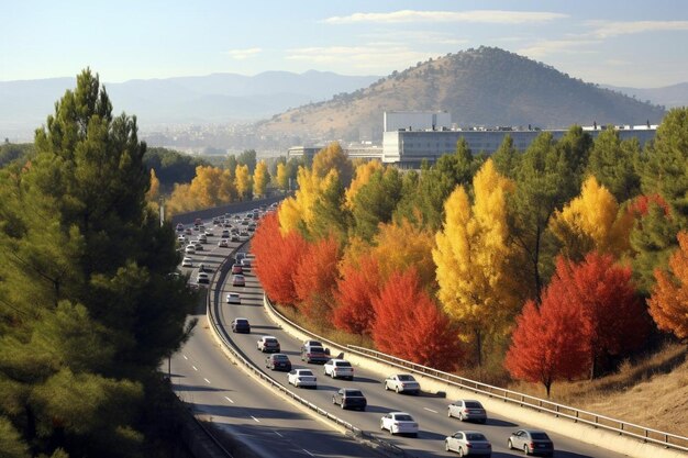 M motorway in madrid