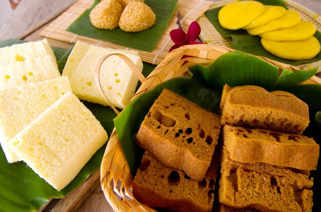 Photo ma lai gou-traditional malaysian steamed cake