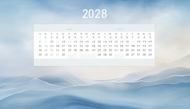 Maak een visueel verbluffende kalender voor 2024