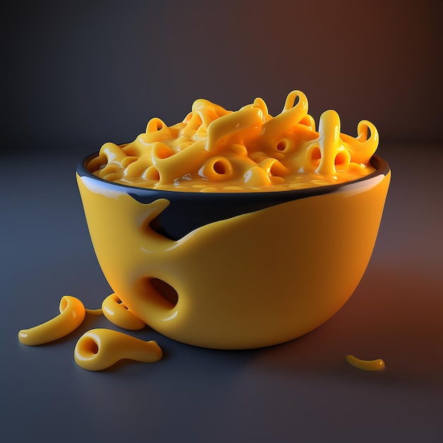 Mac_and_Cheese 맛있는 간식 Generative AI