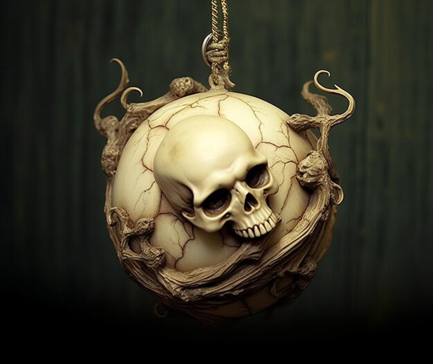 Macabre ornament