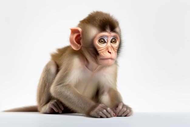 macaque monkey clipart