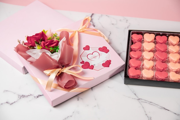 Icona macaron amore san valentino