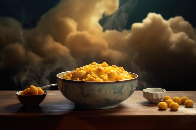 Macaroni and Cheese in a Bowl