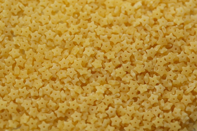 Macaroni-star close-up